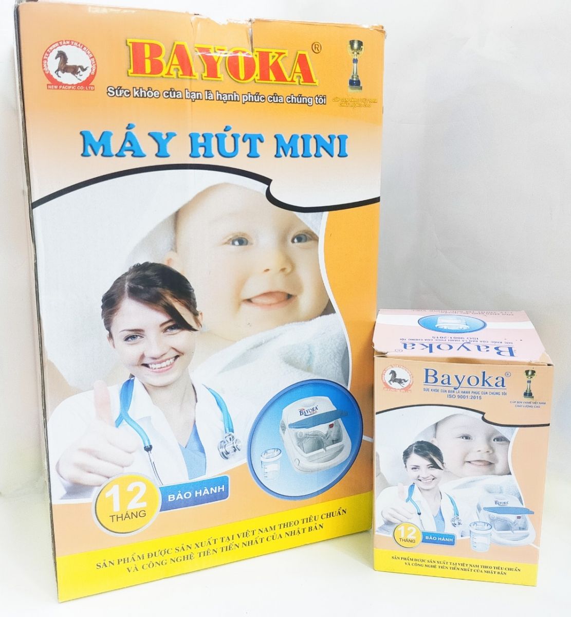Máy hút dịch mũi mini BAYOKA - Hồ sơ sức khỏe