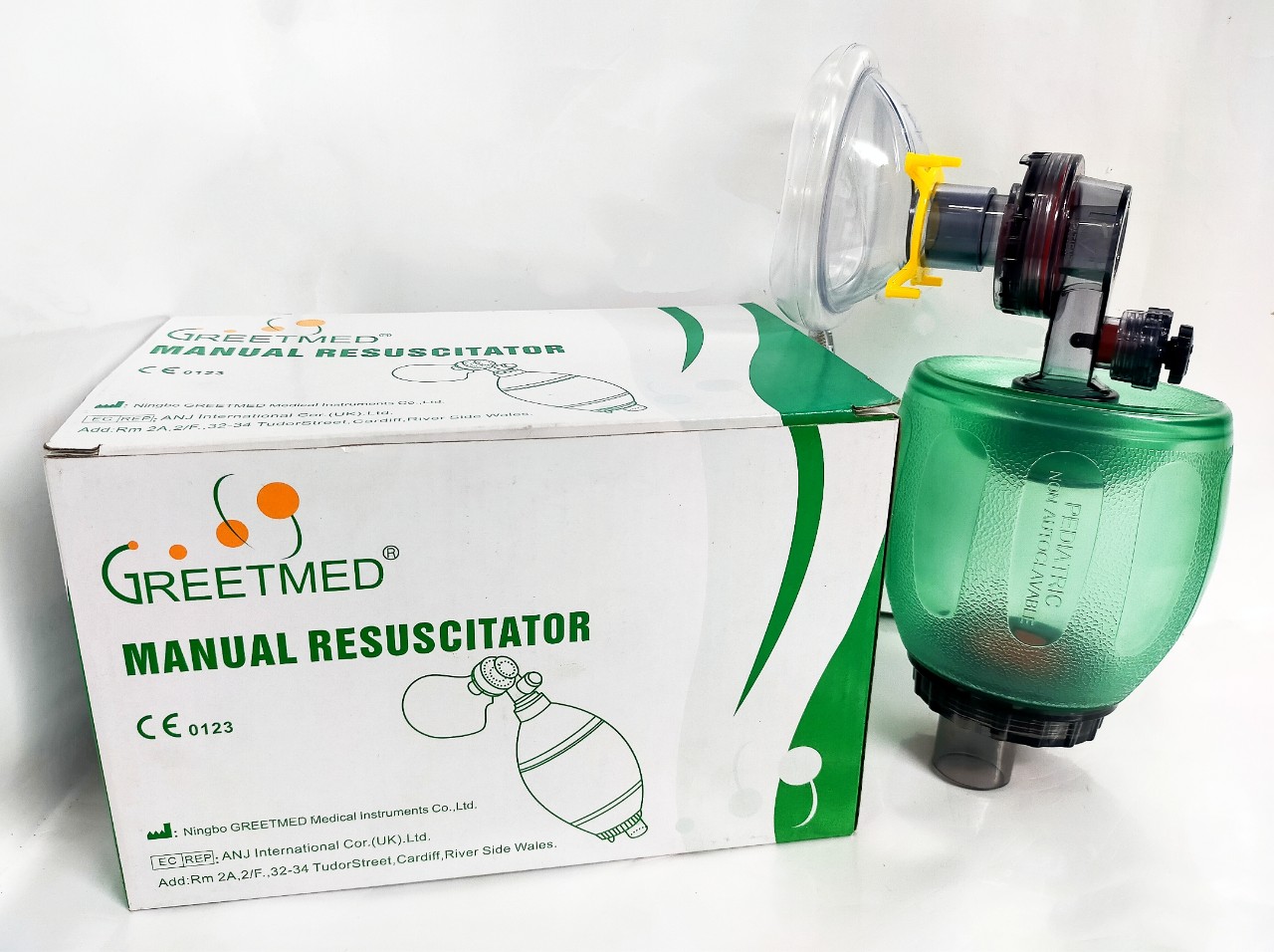 Bóp bóng Oxy Manual Resuscitator Greetmed