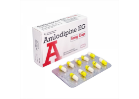 Amlodipin EG 5mg hộp 30 viên